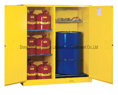 Bom preço Alcaloide ácido das portas químicas à prova de fogo duráveis do metal dois do armário resistente on-line