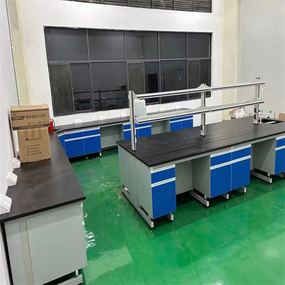 Bom preço Estrutura integrada de madeira para móveis de laboratório de química com fácil instalação on-line