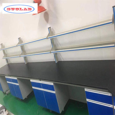 Bom preço Utilizar eficientemente o espaço de laboratório com bancos de parede de laboratório no pacote de contraplacado de exportação on-line