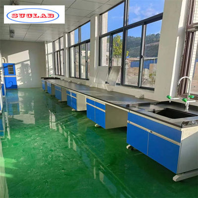 Bom preço Otimizar o armazenamento de bancos de parede de laboratório espacial com função de jato de areia on-line