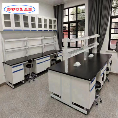 Bom preço Armazenamento Laboratório de Química Móveis Construção de aço com revestimento em pó on-line