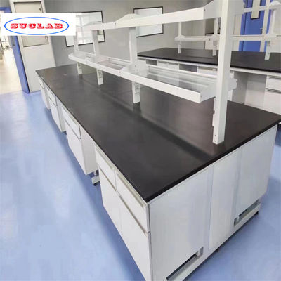 Bom preço Banco de laboratório de química como prateleiras e armários de desenho para utilização óptima do espaço on-line