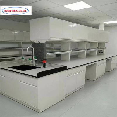 Bom preço Bancos de laboratório de química personalizados armários prateleiras e trilhos concebidos conforme especificado on-line