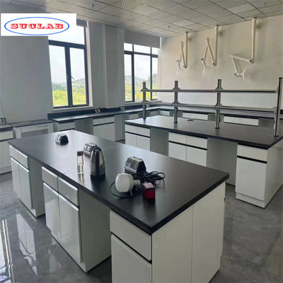 Bom preço Bancos de trabalho de laboratório de 120 cm x 60 cm x 90 cm fabricados em aço inoxidável on-line