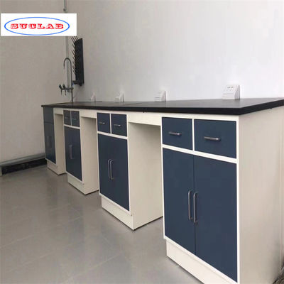 Bom preço Bancada de trabalho de laboratório eficiente e prática com gavetas de armazenamento 120cm X 60cm X 90cm on-line