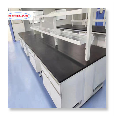 Bom preço Como desenho 1500 * 750 * 900MM Química Experimentação Mesa com número de luzes on-line