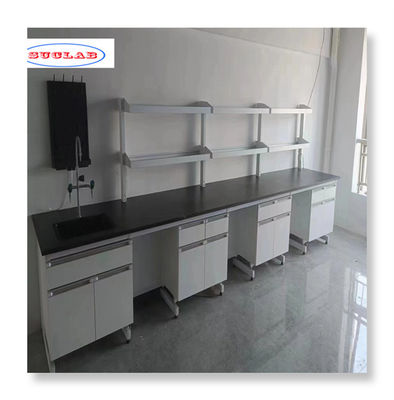 Bom preço Acceptável OEM/ODM Cor Química Laboratório Móveis Laboratório Casework Fabricantes com embalagem de madeira compensada de exportação on-line