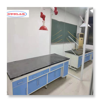 Bom preço Química Multifuntcional e Azul mobília de laboratório banco de laboratório de alta segurança on-line