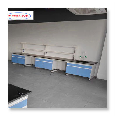 Bom preço 120cm x 60cm x 90cm Química banco de laboratório - superfície lisa - Fornecido com gavetas on-line