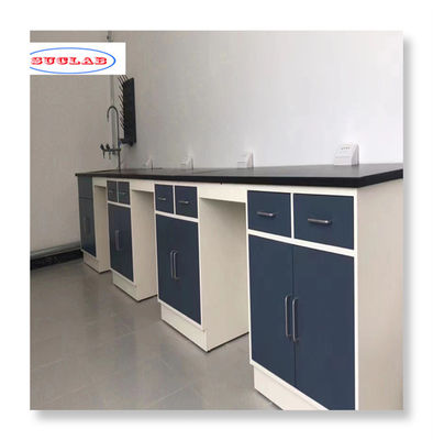 Bom preço 120cm X 60cm X 90cm Blue Chemistry Lab Bench para um desempenho eficiente em on-line