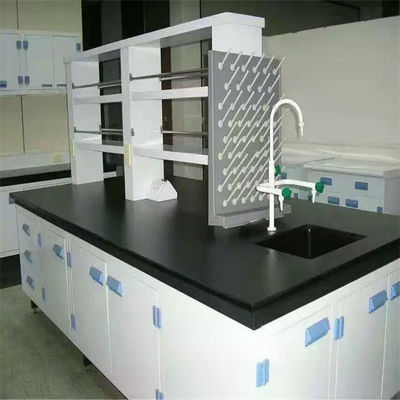 Bom preço Banco de Ilha de Laboratório totalmente personalizável embalado com contraplacado de exportação on-line