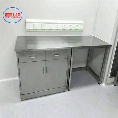 Bom preço Como desenho número de prateleiras banco de laboratório de aço inoxidável com estrutura integral on-line