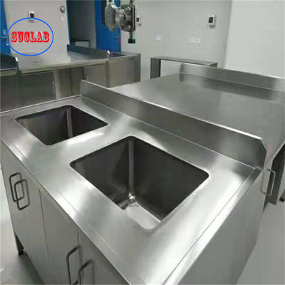 Bom preço Banco de laboratório de aço inoxidável de estrutura integral com capacidade de carga de 300 kg on-line