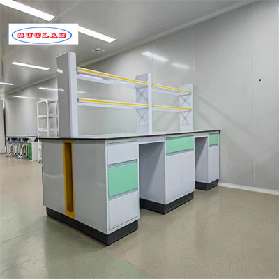 Bom preço Embalagem de madeira compensada para exportação Móveis de laboratório de química para fácil instalação e armazenamento on-line