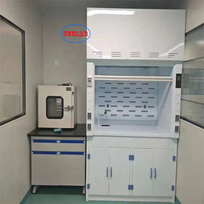Bom preço 400m3/h Fluxo de ar PP Capuz de fumaça química Capuz de fumaça de laboratório Garantindo ambiente de trabalho limpo e saudável on-line