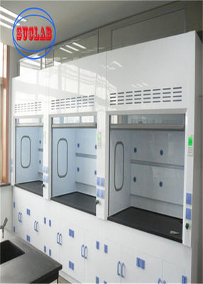 Bom preço Capuz de fumaça química de sombra branca Laboratório Capuz de fumaça de ácido fluorídrico com sistema de controle de microcomputador on-line