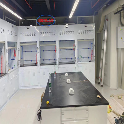 Bom preço Estrutura horizontal Capuz químico de fumaça Armário de laboratório de fumaça com depurador - Iluminação LED eficiente on-line