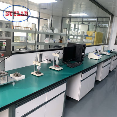 Bom preço 4 rodas de madeira laboratório de química banco de trabalho para experimentos químicos científicos on-line