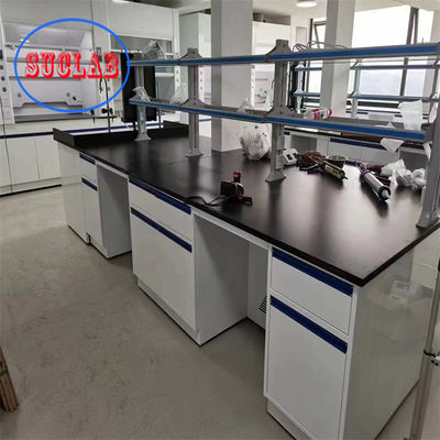 Bom preço Todos os móveis de laboratório de aço banco de laboratório químico com DTC 105° dobradiça on-line