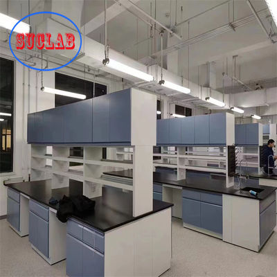 Bom preço Banco de laboratório de aço de madeira Dimensões personalizáveis L*1500/750 W *800 /850 mm H on-line