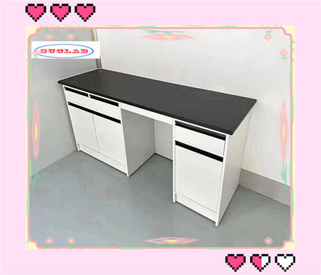 Bom preço L*1500/750 W *800/850mm H Química Banco de laboratório Resina Epoxídica Lava-Jato Mobiliário de laboratório on-line