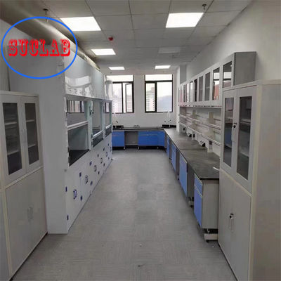 Bom preço Bancos de trabalho de laboratório de química multiuso com armários múltiplos DTC105 DEG Hinges Resina fenólica on-line