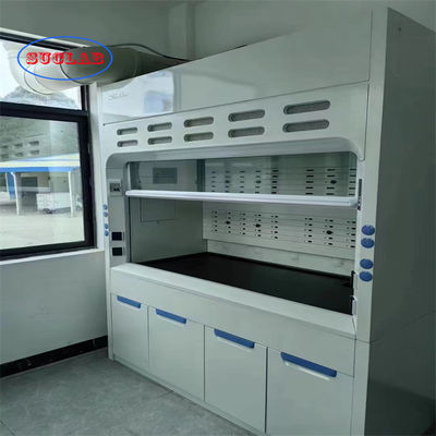 Bom preço Armário de fumo de laboratório anti-corrosivo, cinturão deslizante vertical on-line