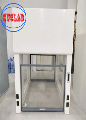 Bom preço Armário de fumaça de laboratório de alta segurança com torneira de gás e soprador anti-corrosivo de PP on-line