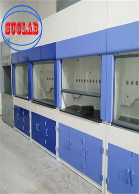 Bom preço Armário de fumo de laboratório com tanque de lavagem com abertura vertical completa on-line