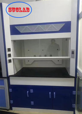 Bom preço Armário de fumo de laboratório moderno com iluminação LED e torneira de gás on-line