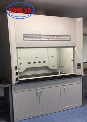 Bom preço Armário de fumo de laboratório branco customizado 1500Mm L para hospital escolar on-line