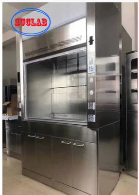 Bom preço Armários de fumo de laboratório com capô de fumo conduzido de alto nível de segurança equipados com filtro HEPA on-line