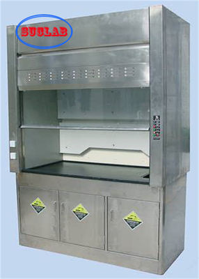 Bom preço Armário de fumaça de laboratório com capô de fumaça branco com painel de controle digital on-line