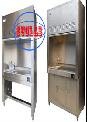 Bom preço Método de controlo manual Capuz de fumaça de laboratório conduzido Alarmes audíveis e visuais on-line