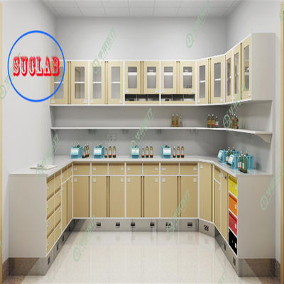 Bom preço Fabricantes de armários médicos de manobras de aço para armazenamento seguro L 3000*W 600*H 850 a 900 mm on-line