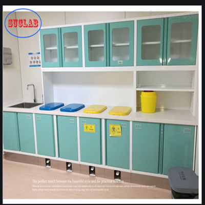 Bom preço Mobiliário de hospital Armário de eliminação Montado na parede Clínica Deslizador de aço inoxidável 110 graus on-line