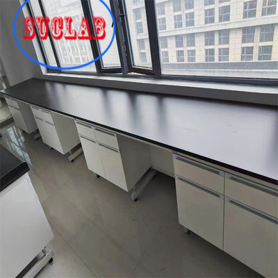 Bom preço Laboratório de Química Resistente a Resíduos Químicos Bancos de Trabalho Móveis de Laboratório Hong Kong com Bate-papo de Resina Fenólica on-line