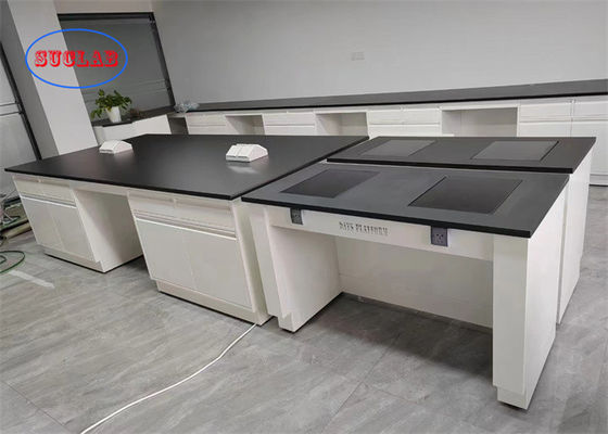 Bom preço Banco de laboratório personalizável Hong Kong com trilho silencioso de várias cores e torneira on-line