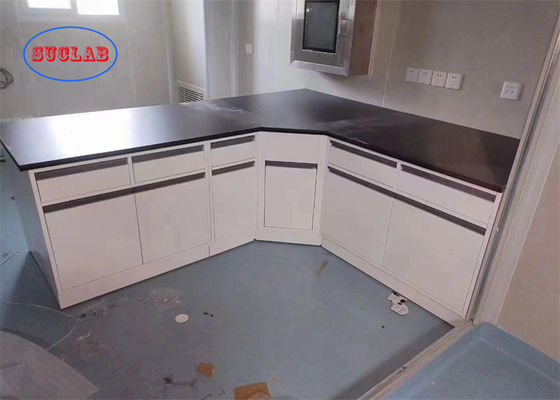 Bom preço Banco de laboratório de química de cor azul Banco de laboratório com armazenamento Indonésia Lavabo cerâmico on-line