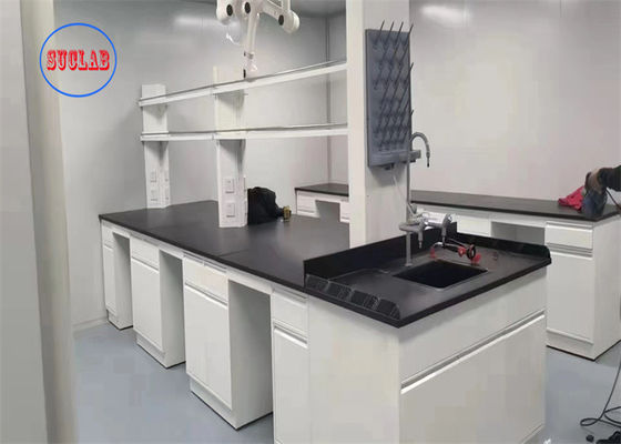 Bom preço Bancos de laboratório de química para laboratório moderno e elegante design Indonésia on-line