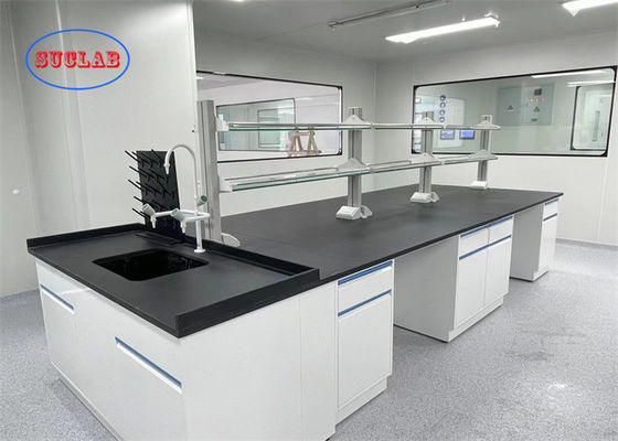 Bom preço Banco de laboratório de Química Multifuncional Trabalho de caso de laboratório Vietnã com topos fenólicos Garrafa de latão e dobradiça tampão DTC on-line