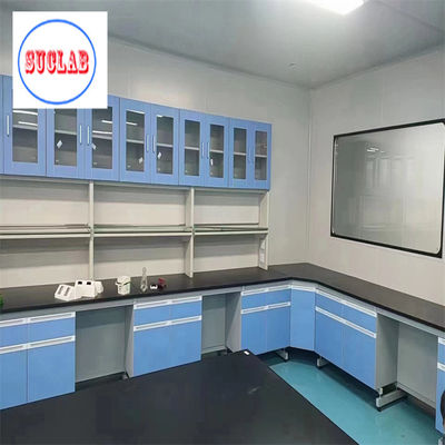 Bom preço Casework de laboratório Hong Kong Full Steel Resistente ao fogo com superfície de trabalho laminada resistente a produtos químicos on-line