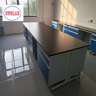 Bom preço Aço Madeira Química Laboratório Bancos de Trabalho Mobiliário de Laboratório Malásia DTC105 DEG Cercas Resistentes ao Fogo Para Operações de Segurança on-line