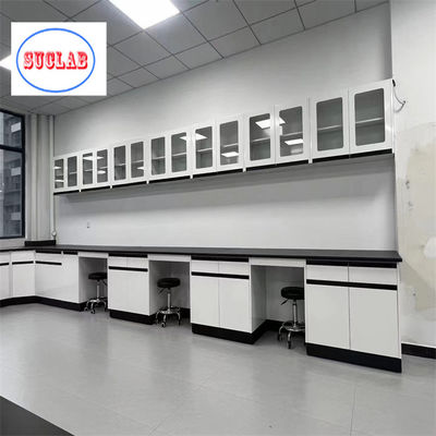 Bom preço Laboratório de Química Bancada de trabalho Mobiliário de laboratório de madeira com resina fenólica Bancada de trabalho Nível de segurança DTC105 DEG Engrenagens on-line