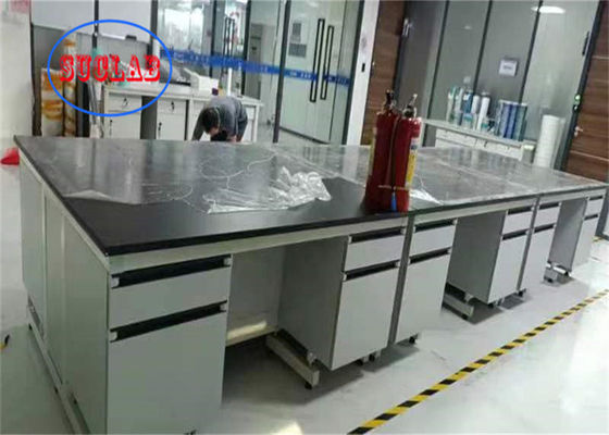 Bom preço Resistente a produtos químicos Laboratório de Química Banco de Trabalho Laboratório Casework EUA Com características de segurança resistentes ao fogo on-line