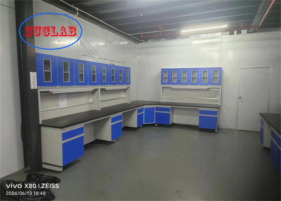 Bom preço Segurança Química C Quadro Química Laboratório Bancos de trabalho Mobiliário de laboratório Malásia com armários múltiplos on-line