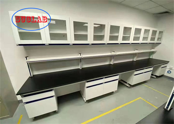 Bom preço Banco de laboratório de laboratório de laboratório de madeira de aço resistente a produtos químicos on-line