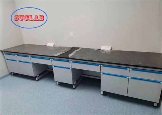 Bom preço DTC105 Hinges Laboratório de Química Bancada de Trabalho de Laboratório Mesa de Trabalho de Hong Kong Resina Fenólica Bancada de Trabalho C Quadro de Segurança on-line