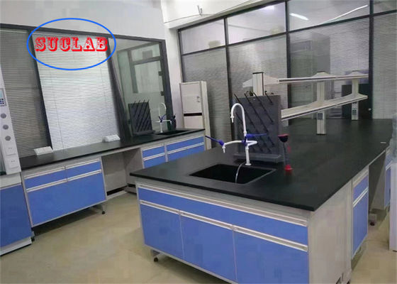 Bom preço Resina Fenólica ou Resina Epoxídica Mesa de Trabalho de Laboratório de Química Banco de Trabalho de Laboratório de Ilha Banco Com DTC105 DEG Engrenagens on-line