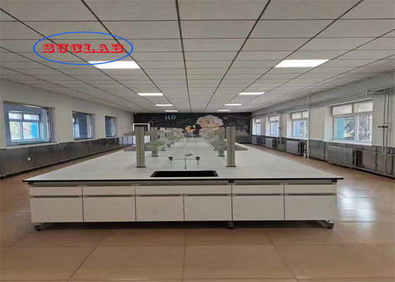 Bom preço DTC105 DEG Equipamento de laboratório de química articulado Bancos de trabalho Protecção contra incêndio e bancadas de trabalho de resina múltipla on-line